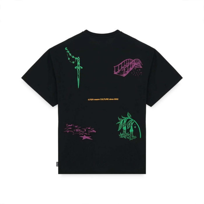 Iuter Culture Tee Black - immagine 3