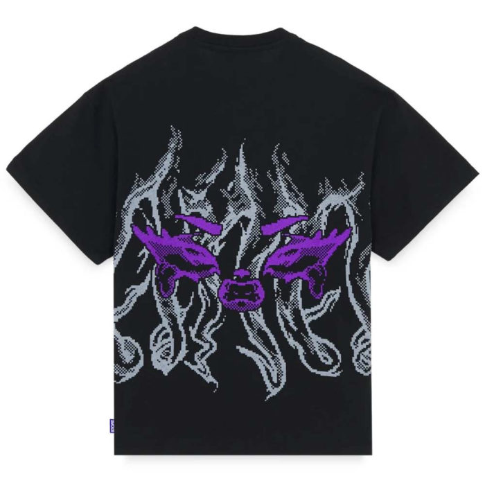 Octopus Strange Ambassador Tee by Plague Labs Black - immagine 3