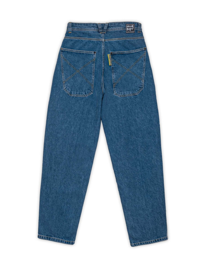 Homeboy X-Tra Baggy Denim Washed Blue - immagine 2