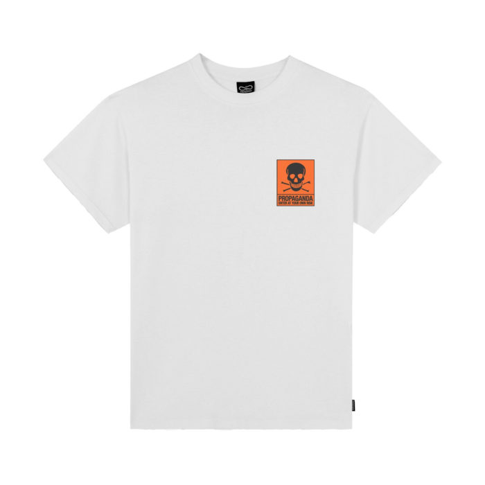 Propaganda Danger Tee White - immagine 3