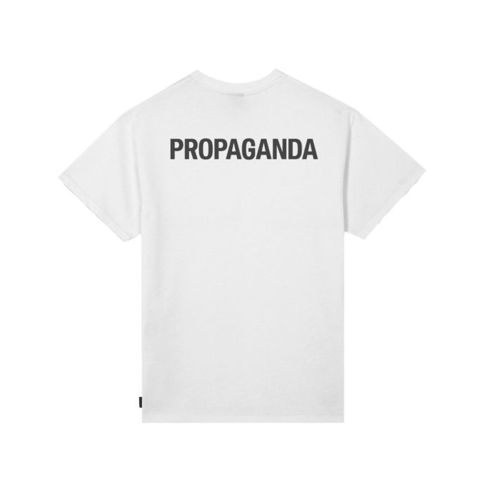 Propaganda Logo Classic Tee White - immagine 3