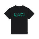 Propaganda Logo Fire Tee Black