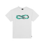 Propaganda Logo Fire Tee White