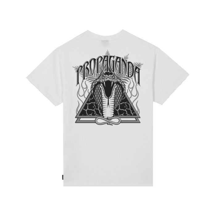Propaganda Triangle Cobrahm Tee White - immagine 2