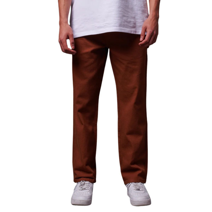 Dolly Noire Canvas Carpenter Pants Tobacco - immagine 4