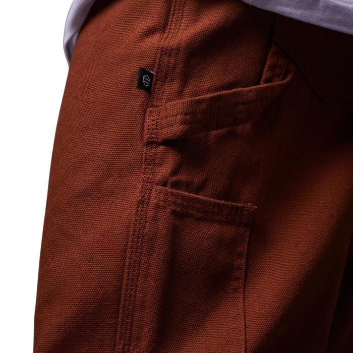Dolly Noire Canvas Carpenter Pants Tobacco - immagine 6