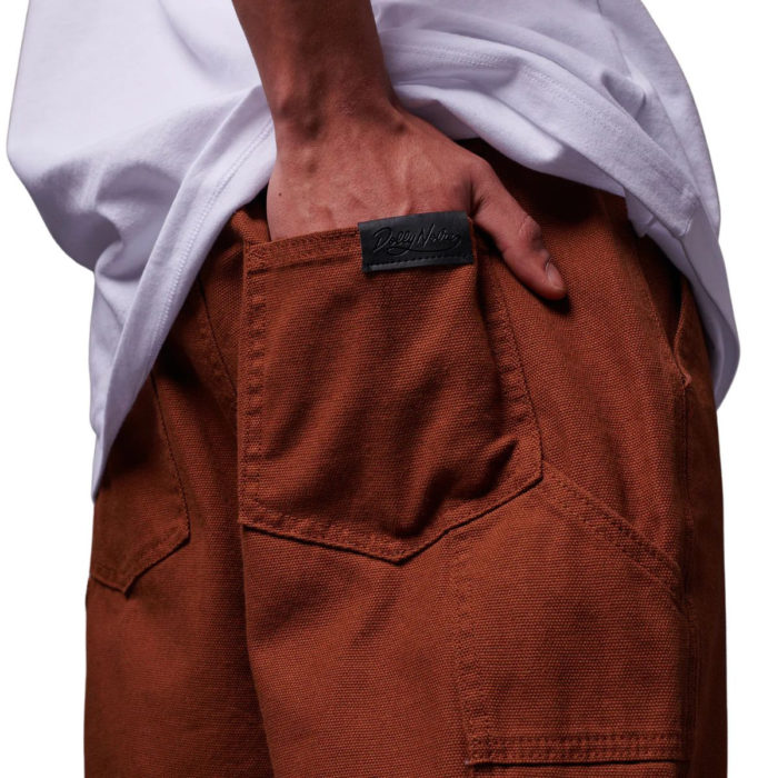 Dolly Noire Canvas Carpenter Pants Tobacco - immagine 7