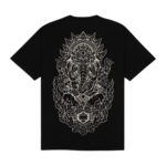 Dolly Noire Ganesha Outline Tee Black