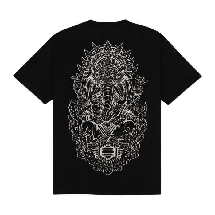 Dolly Noire Ganesha Outline Tee Black - immagine 2