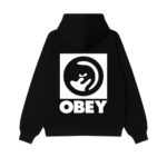 Obey Bold Eye Pullover Black