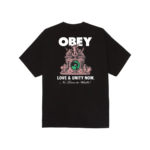 Obey Love E Unity Now T-Shirt Black