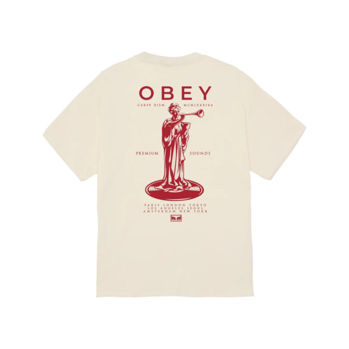 Obey Premium Sounds T-Shirt Cream - immagine 2