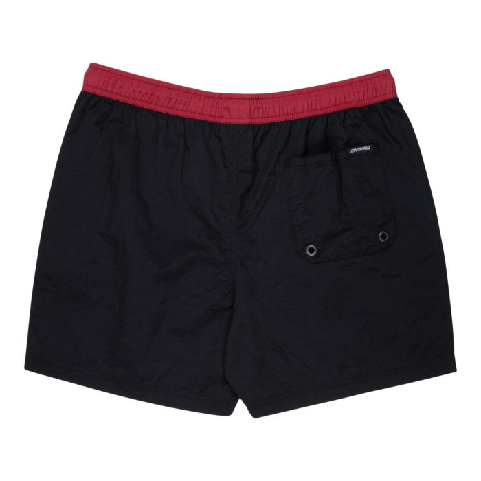 Santa Cruz Guzman Skull Swimshort Black - immagine 3