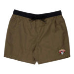 Santa Cruz Guzman Skull Swimshort Uniform Green