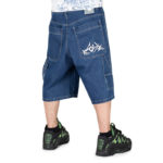 Blueskin Short Jeans Dark Blue Used Baggy