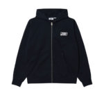 Obey Margin Faded Zip Hood Fleece Black
