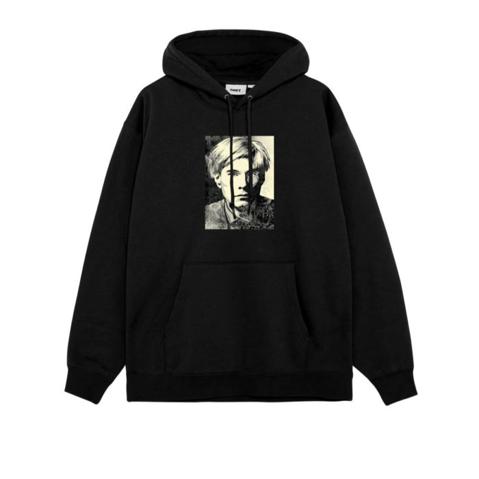 Obey Warhol Hood Black - immagine 2