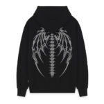 Propaganda Logo Quill Hoodie Black