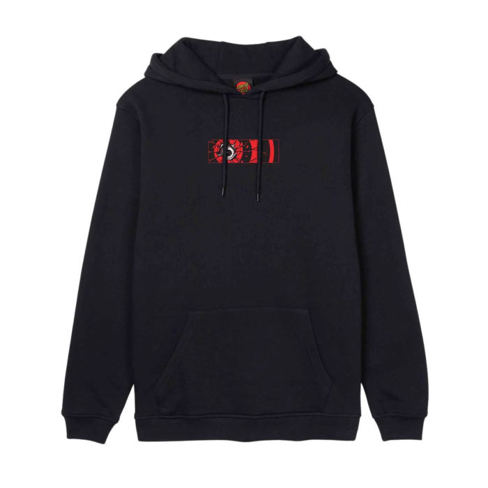 Santa Cruz Roskopp Dissect Strip Hoodie Black - immagine 3