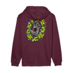 Santa Cruz Slime Scream Hoodie Dark Cherry