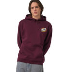 Santa Cruz Slime Scream Hoodie Dark Cherry - immagine 4