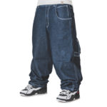 Blueskin Jeans Baggy Denim Blue - immagine 3