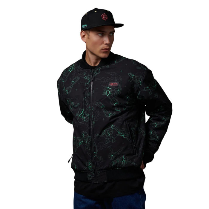 Dolly Noire x Pokémon - Rayquaza Pattern Bomber Black - immagine 7