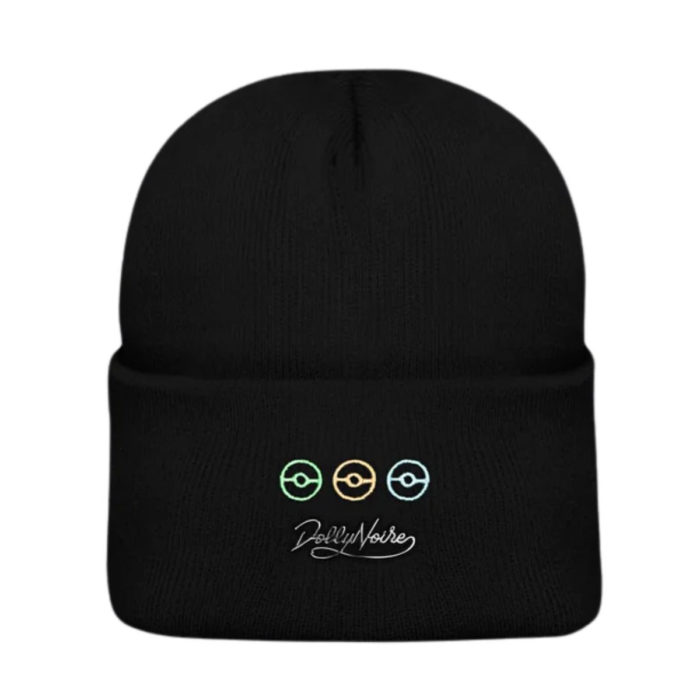 Dolly Noire x Pokémon -  Starters Beanie Black - immagine 2