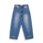 Grimey Royal Paw Big Boy Denim Pants Washed Blue - immagine 3