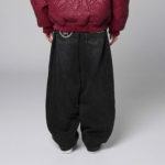 Grimey Royal Paw Big Boy Washed Black Denim Pants - immagine 4