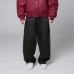 Grimey Royal Paw Big Boy Washed Black Denim Pants - immagine 6
