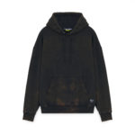 Iuter Label Marble Hoodie Black