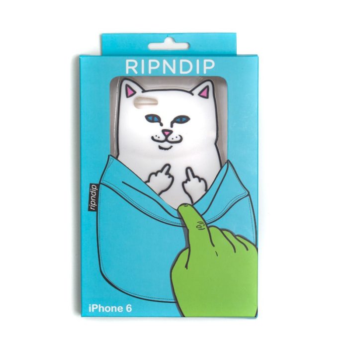 RIPNDIP - Lord Nermal iPhone Case - White - immagine 2