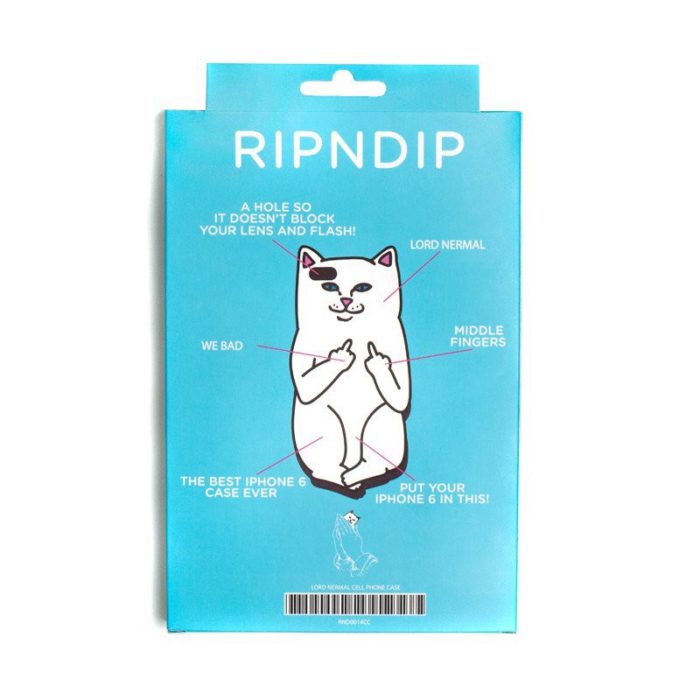 RIPNDIP - Lord Nermal iPhone Case - White - immagine 3