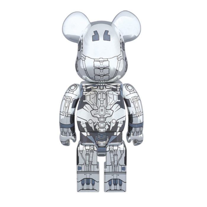 Medicom Toy - Bearbrick 400% - Terminator Genisys T-800 - immagine 3