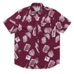 Carhartt Wip - Camicia Flammable Shirt - Print Varnish White