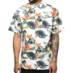 DGK - Camicia Mixtape Floral Button Up Shirt - White