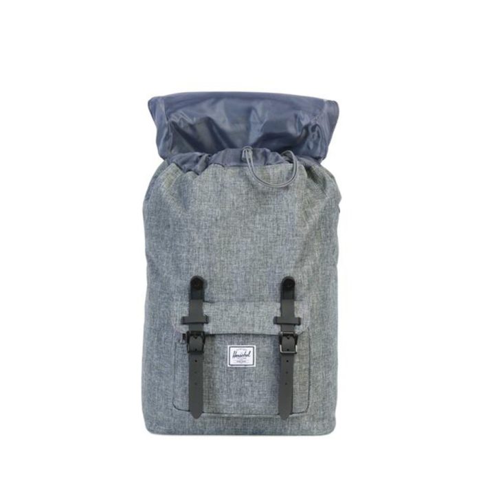 Herschel - Zaino Little America Backpack Mid-Volume - Raven Crosshatch - immagine 3