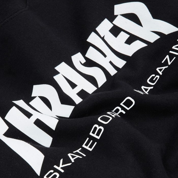 Thrasher Magazine - Felpe Skatemag Crewneck - Black - immagine 3
