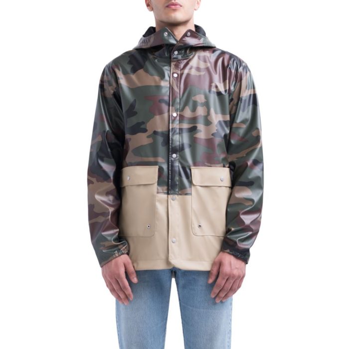 Herschel - Giacca Forecast Parca Uomo - Woodland Camo/Incense - immagine 3