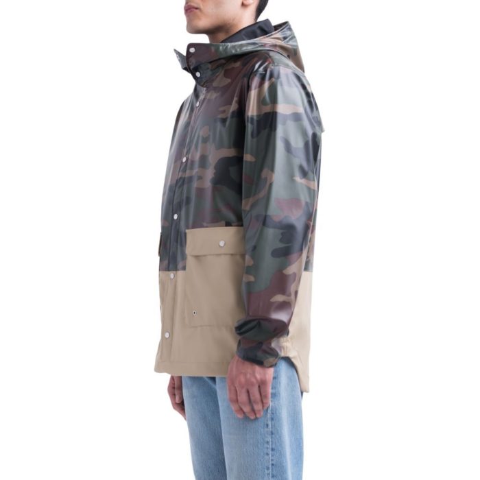 Herschel - Giacca Forecast Parca Uomo - Woodland Camo/Incense - immagine 4