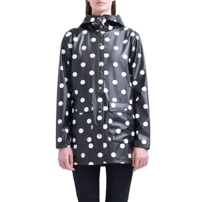 Herschel - Giacca Forecast Parca Donna - Black/Polca Dots - immagine 3