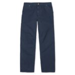 Carhartt - Pantalone Single Knee Pant - Navy Rinsed - immagine 3