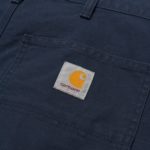Carhartt - Pantalone Single Knee Pant - Navy Rinsed - immagine 4