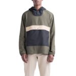 Herschel - Giacca Voyage Anorak Uomo - Forest/Black - immagine 3