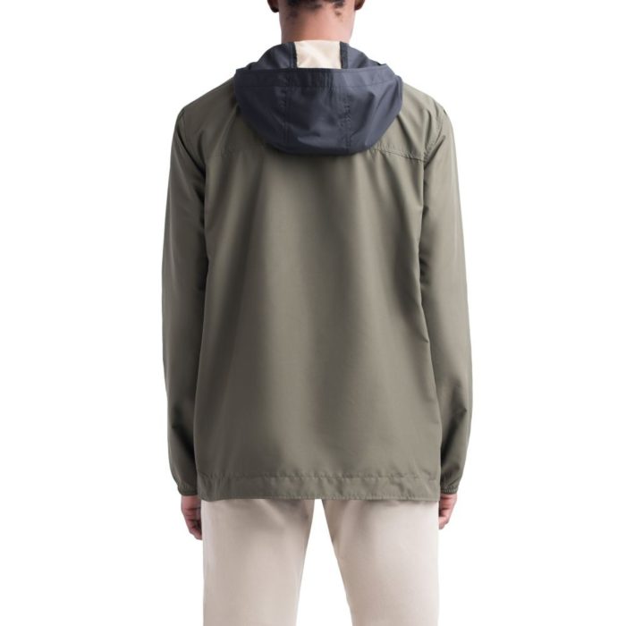 Herschel - Giacca Voyage Anorak Uomo - Forest/Black - immagine 5
