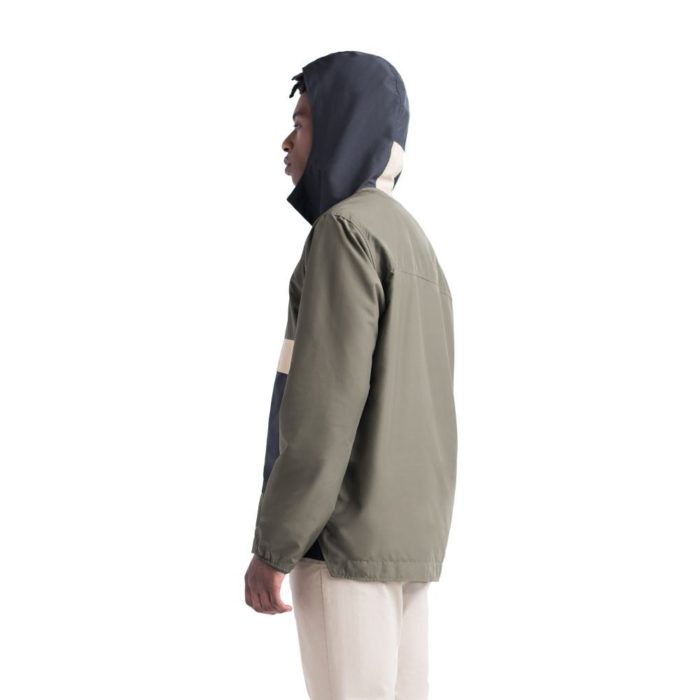 Herschel - Giacca Voyage Anorak Uomo - Forest/Black - immagine 6
