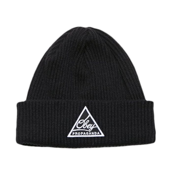 Obey - Cappellino Escape Beanie - Black - immagine 2