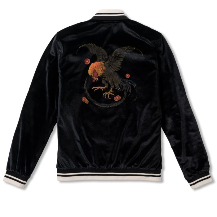 HUF - Giacca Wild Cock Bomber Jacket - Black - immagine 4