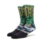HUF - Calze Big Cats Crew Sock - Green